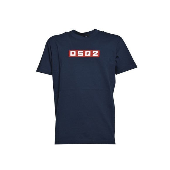 Dsquared2 Navy Blue Cotton Cool Fit T-Shirt - NWT
